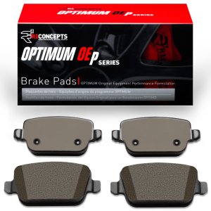 Ford Focus RS Brake Pads - Rear - R1 Concepts - Optimum OE - `07-`12